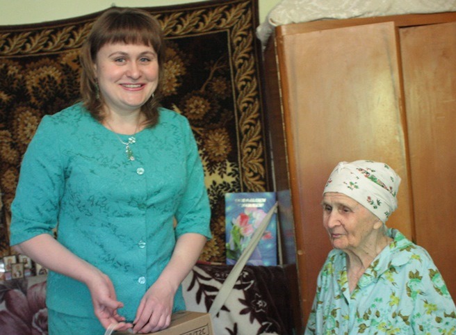 В апреле месяце Ставропольской долгожительнице Анастасии Степановне Архиповой исполнилось 100 лет.